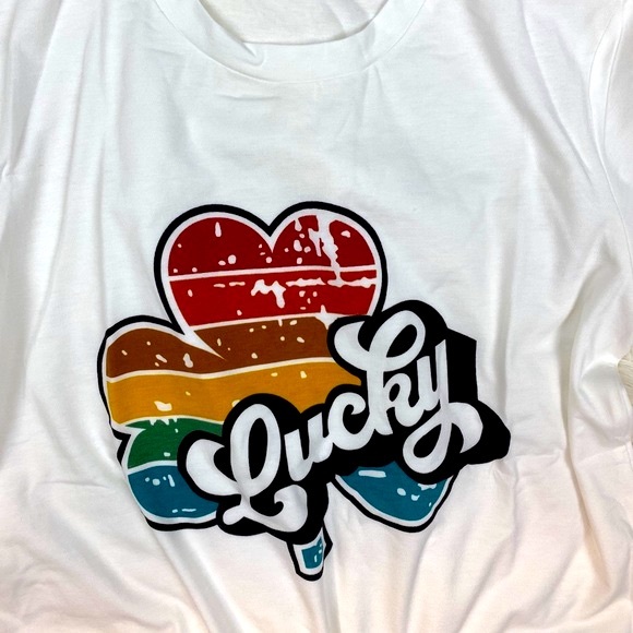 Lucky Shirt Sleeve Tee-Shirt - Picture 5 of 6